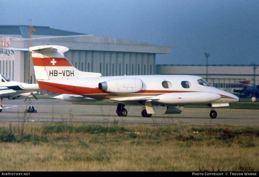 Aircraft Photo of HB-VDH | Lear Jet 24 | AirHistory.net #294344