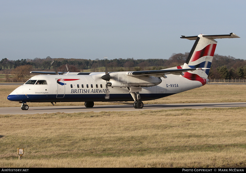 Aircraft Photo of G-NVSA | De Havilland Canada DHC-8-311Q Dash 8 | British Airways | AirHistory.net #294349