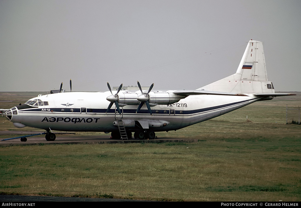 Aircraft Photo of RA-12119 | Antonov An-12BP | Aeroflot | AirHistory.net #294351