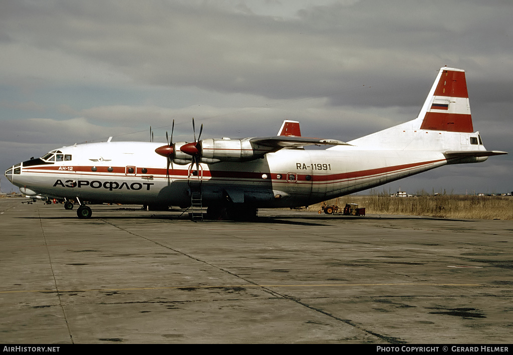 Aircraft Photo of RA-11991 | Antonov An-12BP | Aeroflot | AirHistory.net #294360