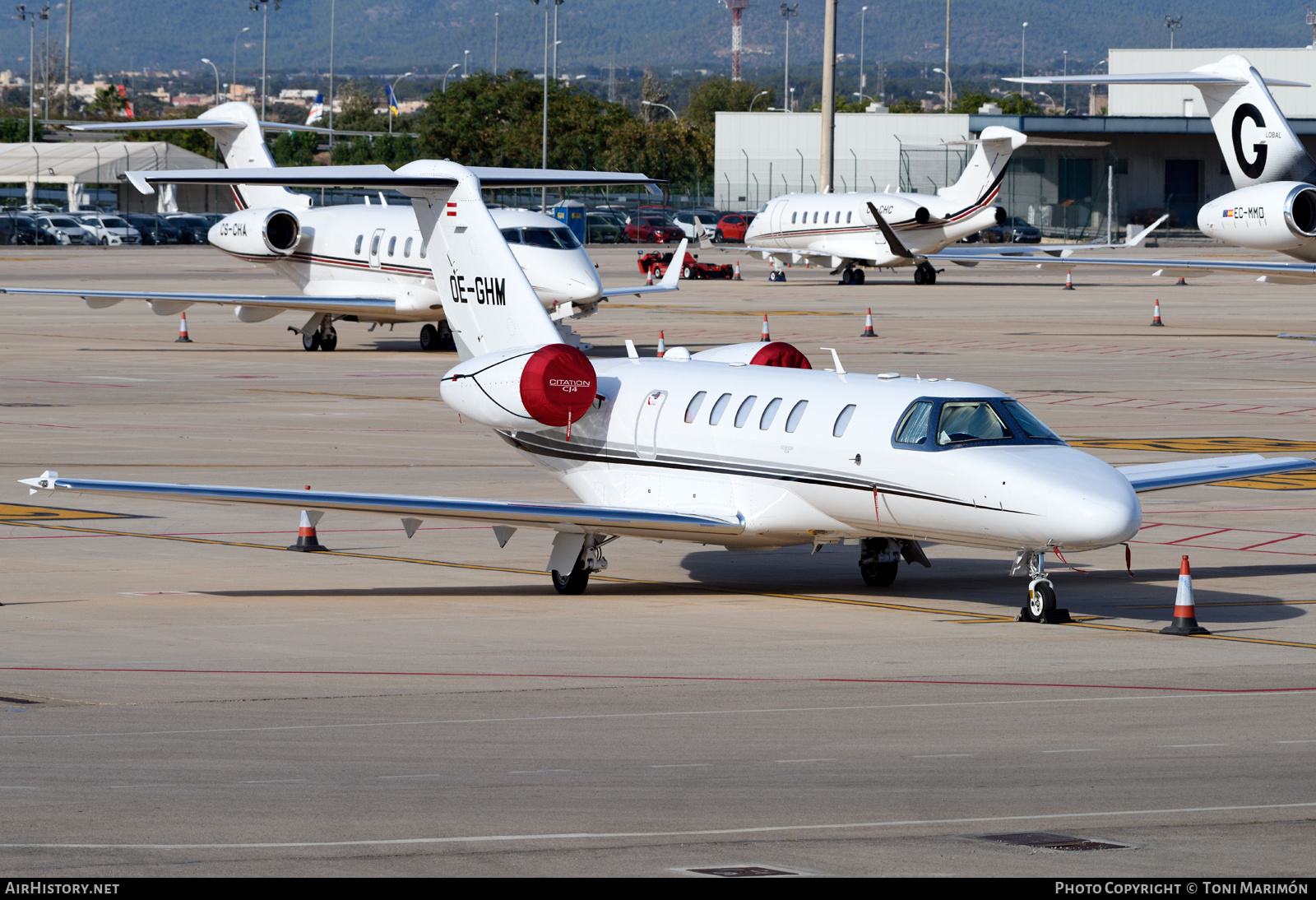 Aircraft Photo of OE-GHM | Cessna 525C CitationJet CJ4 | AirHistory.net #294370