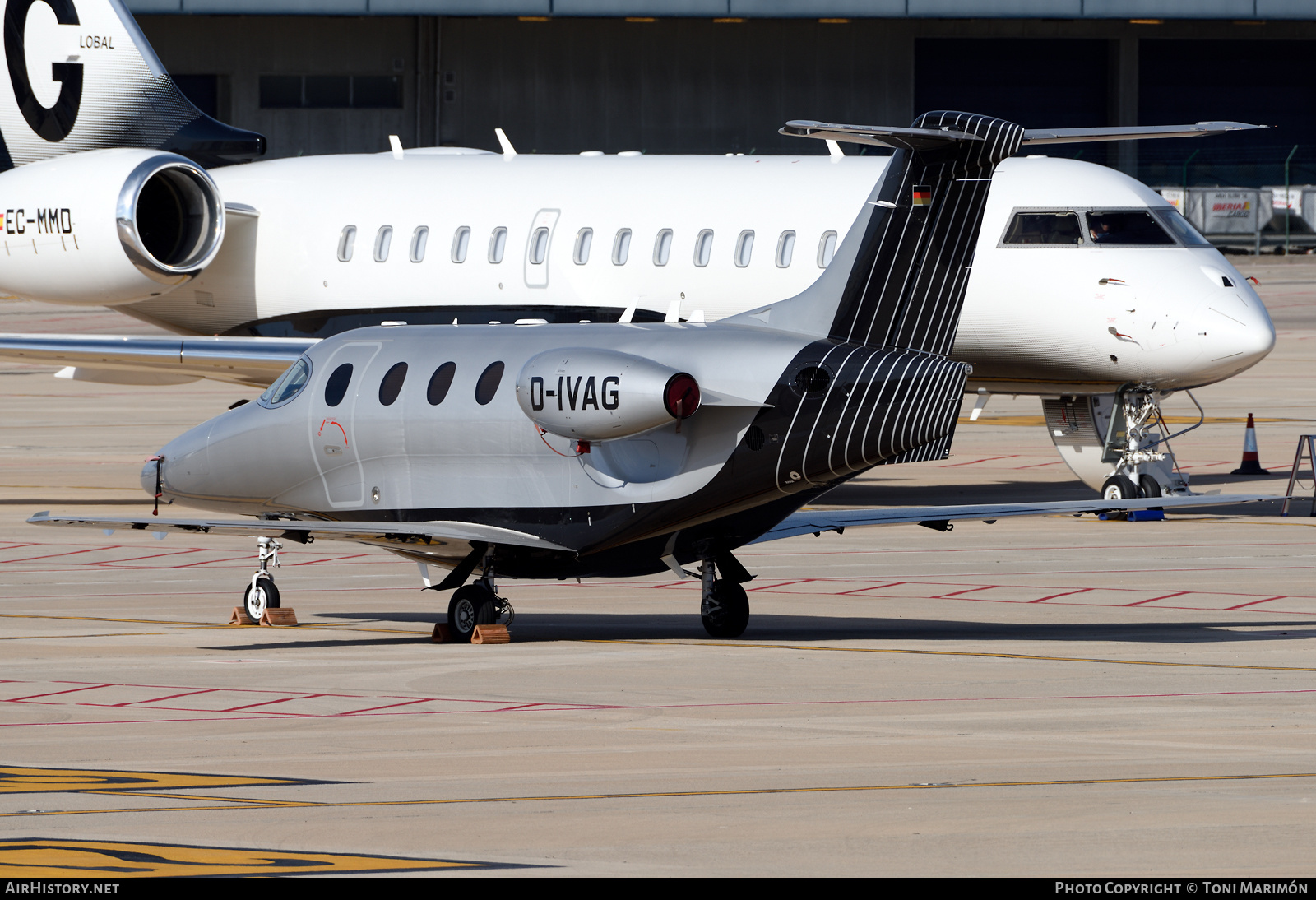 Aircraft Photo of D-IVAG | Raytheon 390 Premier IA | AirHistory.net #294377