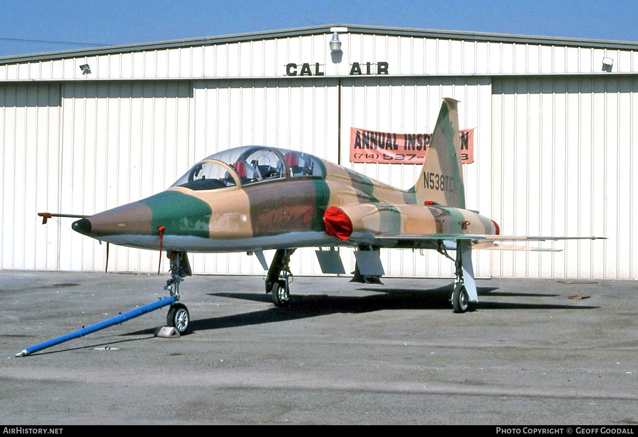 Aircraft Photo of N538TC | Northrop T-38A Talon | AirHistory.net #294386