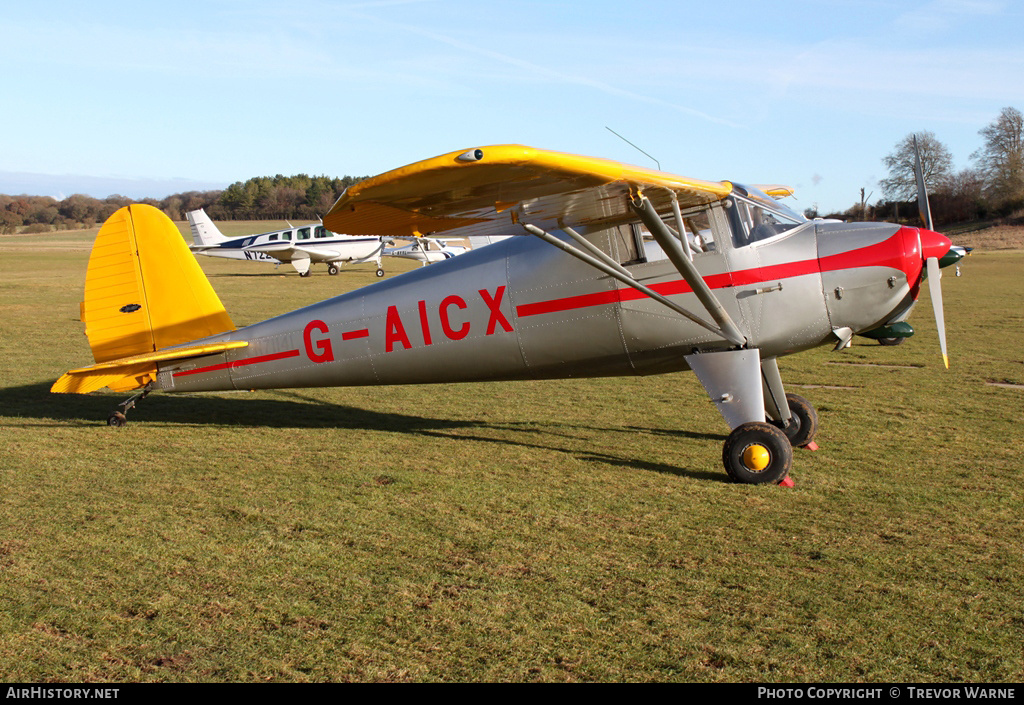 Aircraft Photo of G-AICX | Luscombe 8A Silvaire | AirHistory.net #294421