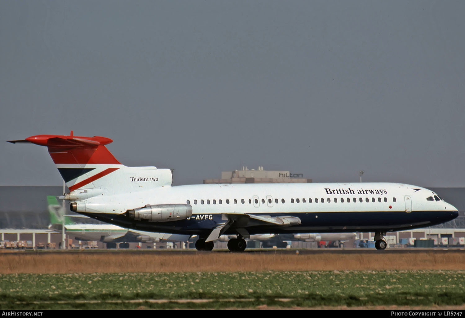 Aircraft Photo of G-AVFG | Hawker Siddeley HS-121 Trident 2E | British Airways | AirHistory.net #294434