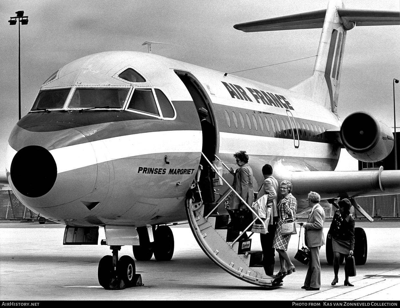 Aircraft Photo of PH-MAT | Fokker F28-1000 Fellowship | Air France | AirHistory.net #294452