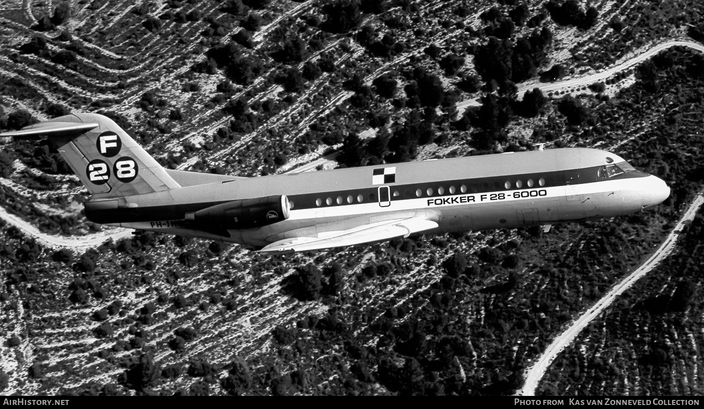 Aircraft Photo of PH-JHG | Fokker F28-6000 Fellowship | Fokker | AirHistory.net #294454