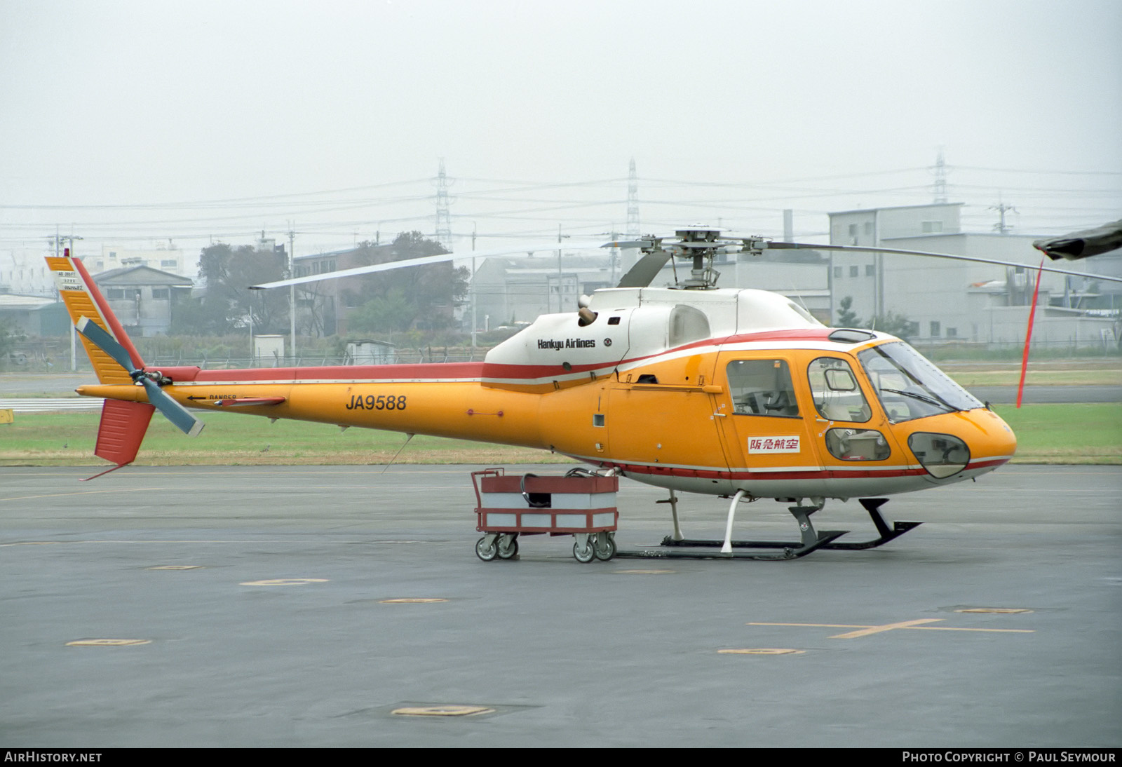 Aircraft Photo of JA9588 | Aerospatiale AS-355F-1 Ecureuil 2 | Hankyu Airlines | AirHistory.net #294481