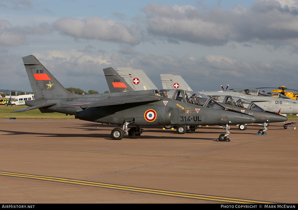 Aircraft Photo of E10 | Dassault-Dornier Alpha Jet E | France - Air Force | AirHistory.net #294491