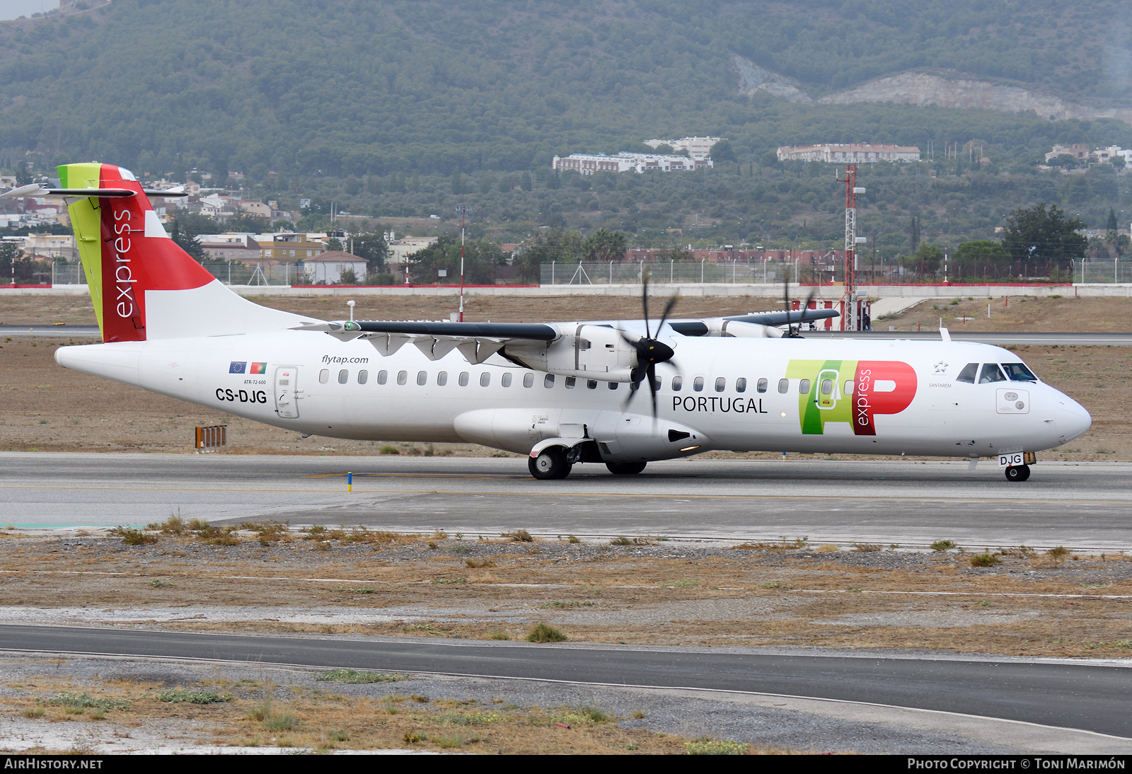 Aircraft Photo of CS-DJG | ATR ATR-72-600 (ATR-72-212A) | TAP Portugal Express | AirHistory.net #294498