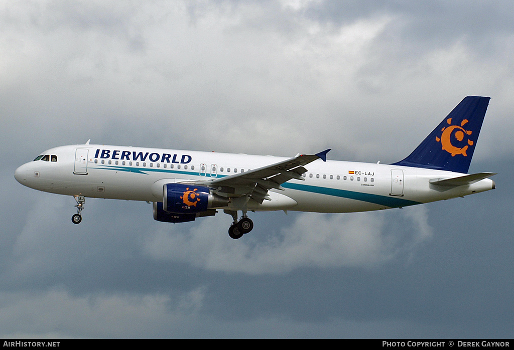Aircraft Photo of EC-LAJ | Airbus A320-214 | Iberworld Airlines | AirHistory.net #294523
