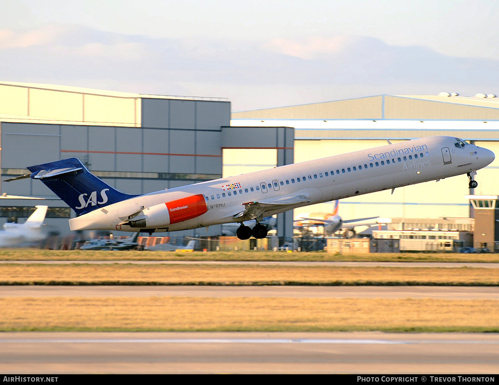 Aircraft Photo of LN-RMJ | McDonnell Douglas MD-83 (DC-9-83) | Scandinavian Airlines - SAS | AirHistory.net #294545