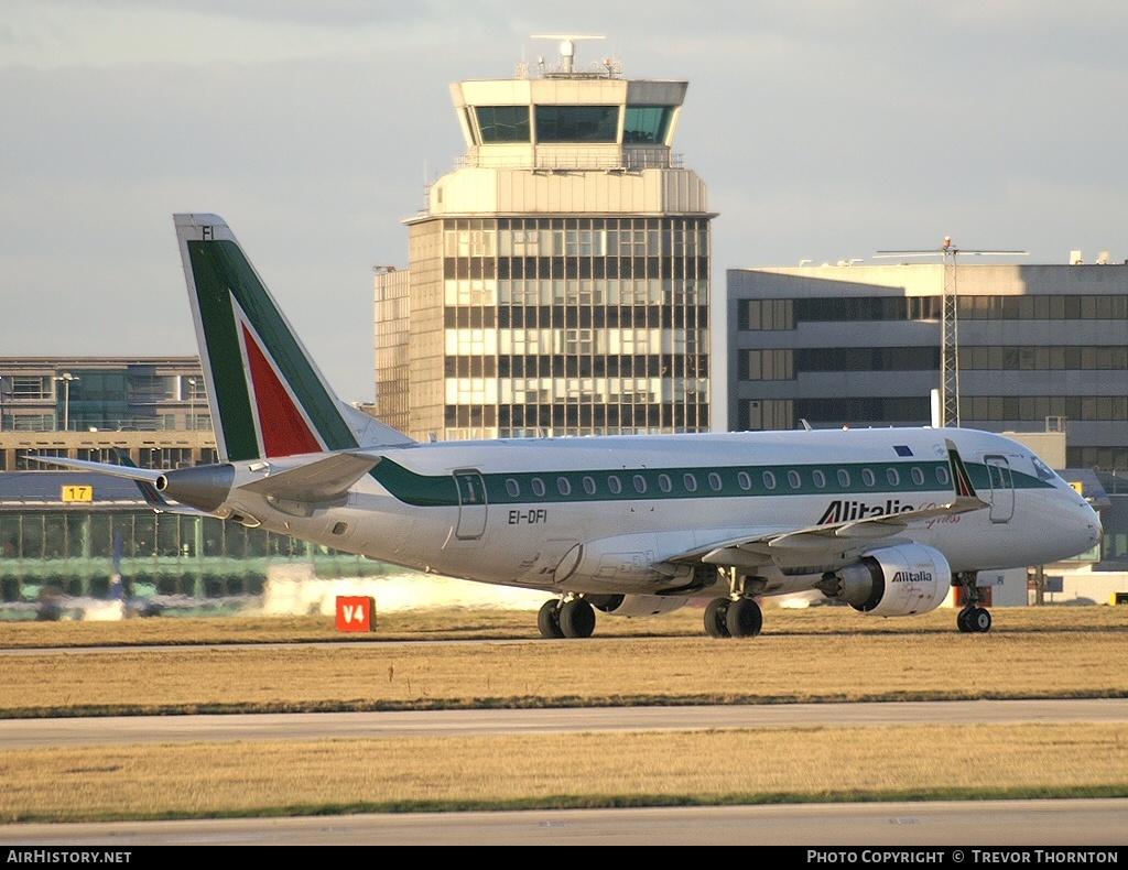 Aircraft Photo of EI-DFI | Embraer 170LR (ERJ-170-100LR) | Alitalia Express | AirHistory.net #294546