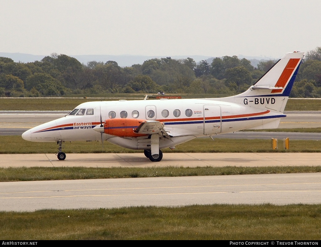 Aircraft Photo of G-BUVD | British Aerospace BAe-3206 Jetstream Super 31 | Eastern Airways | AirHistory.net #294550