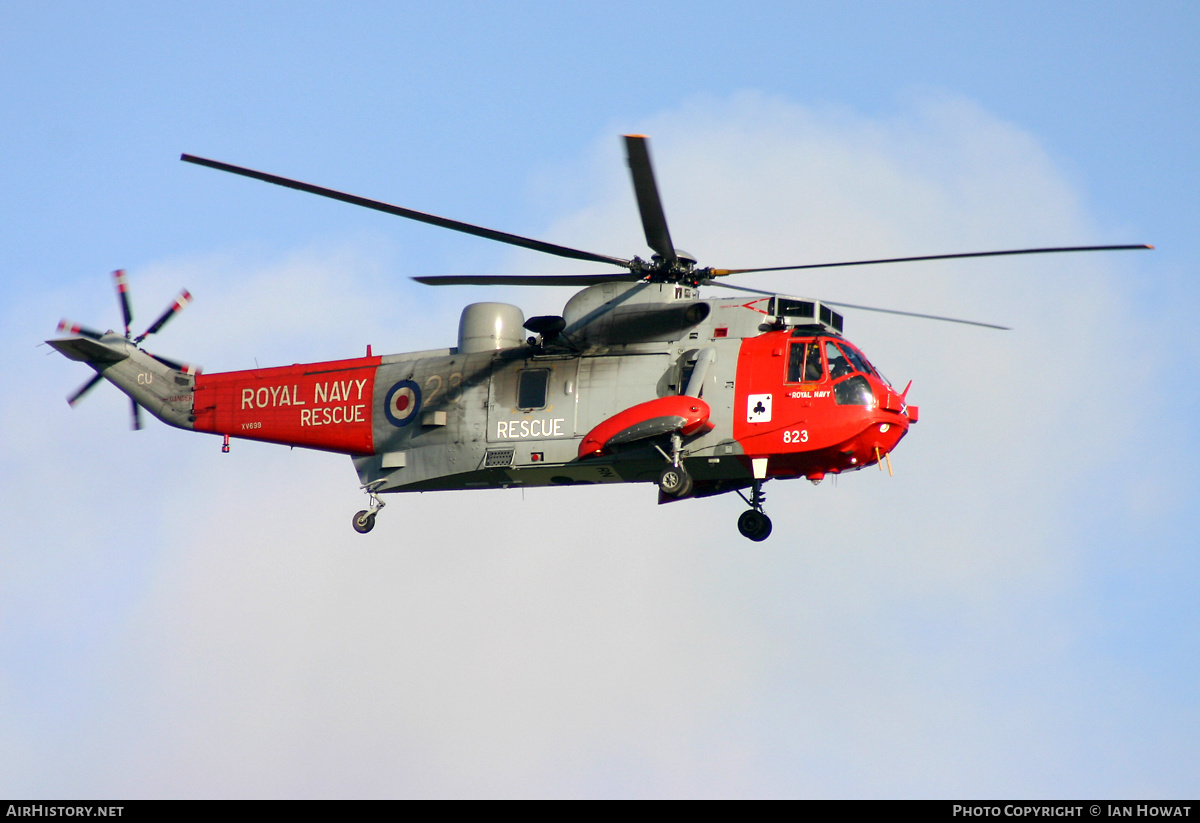 Aircraft Photo of XV699 | Westland WS-61 Sea King HU5 | UK - Navy | AirHistory.net #294599