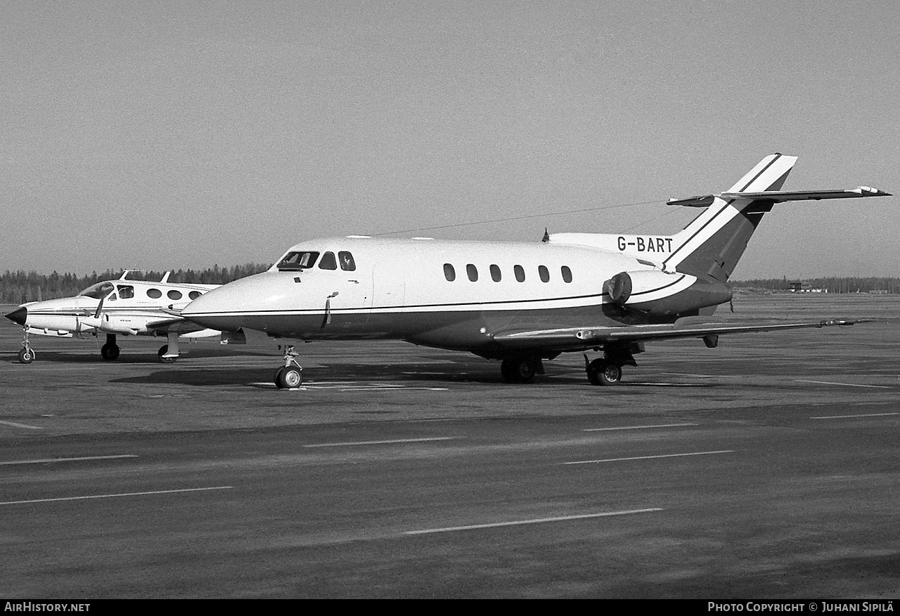 Aircraft Photo of G-BART | Hawker Siddeley HS-125-600B | AirHistory.net #294611