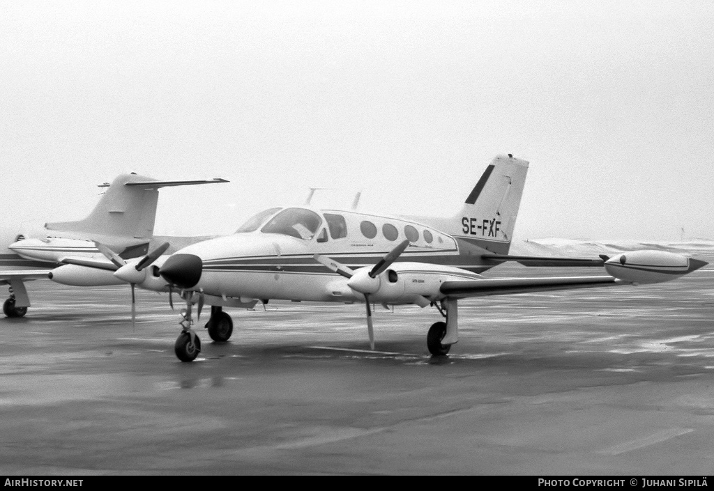 Aircraft Photo of SE-FXF | Cessna 414 | AirHistory.net #294623