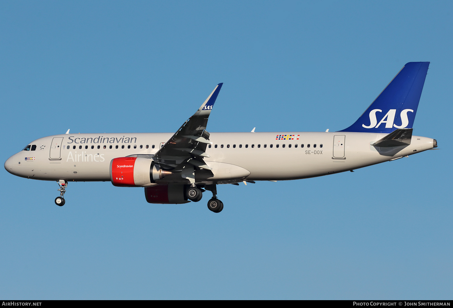 Aircraft Photo of SE-DOX | Airbus A320-251N | Scandinavian Airlines - SAS | AirHistory.net #294633