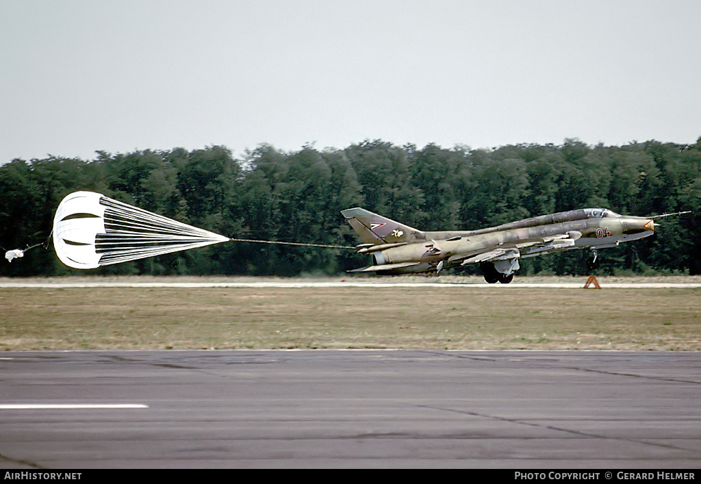 Aircraft Photo of 04 | Sukhoi Su-22M3 | Hungary - Air Force | AirHistory.net #294652