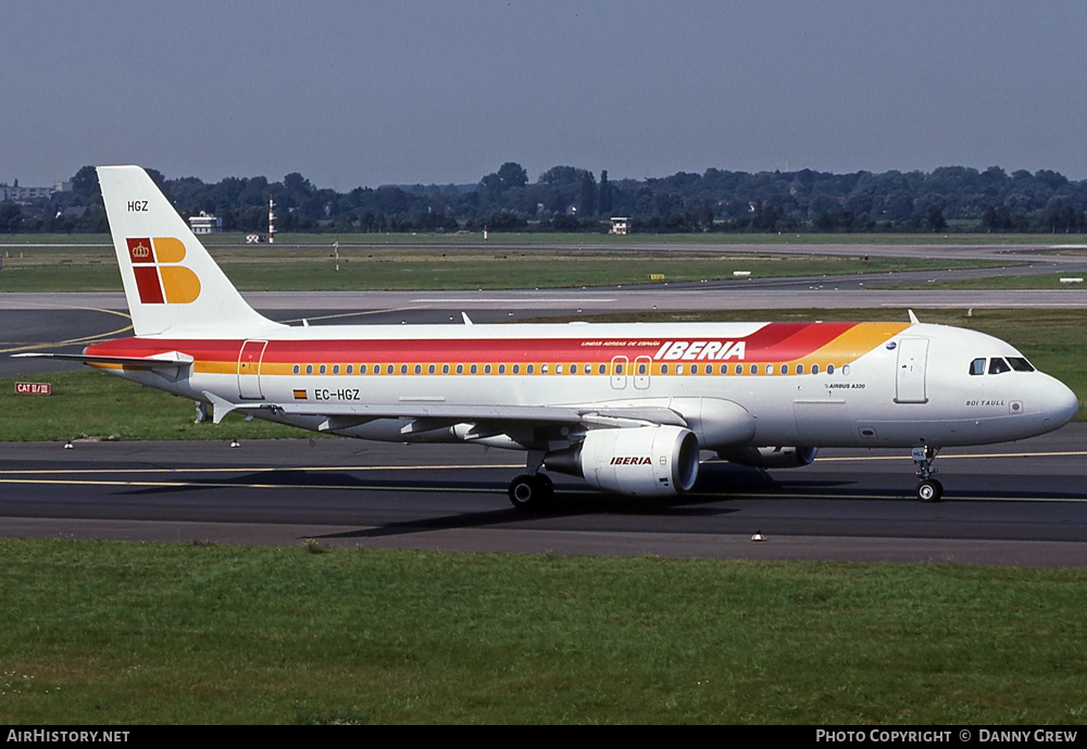 Aircraft Photo of EC-HGZ | Airbus A320-214 | Iberia | AirHistory.net #294660