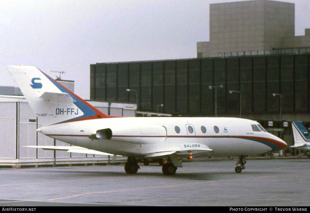 Aircraft Photo of OH-FFJ | Dassault Falcon 20D | Salora | AirHistory.net #294674