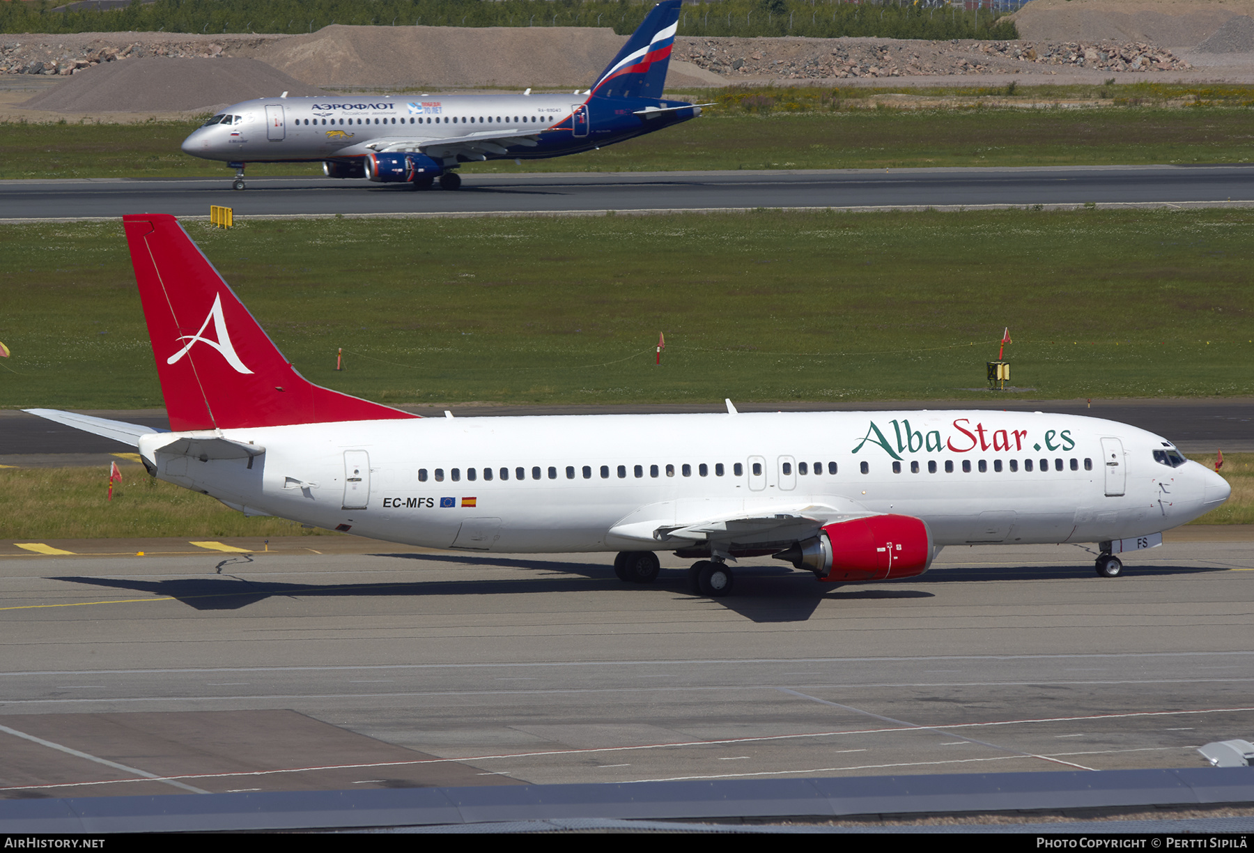 Aircraft Photo of EC-MFS | Boeing 737-4Y0 | AlbaStar | AirHistory.net #294682