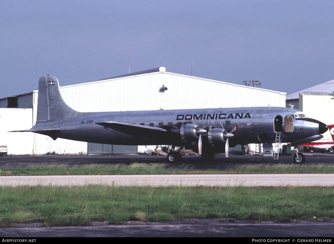 Aircraft Photo of HI-292 | Douglas C-118A Liftmaster (DC-6A) | Dominicana | AirHistory.net #294685