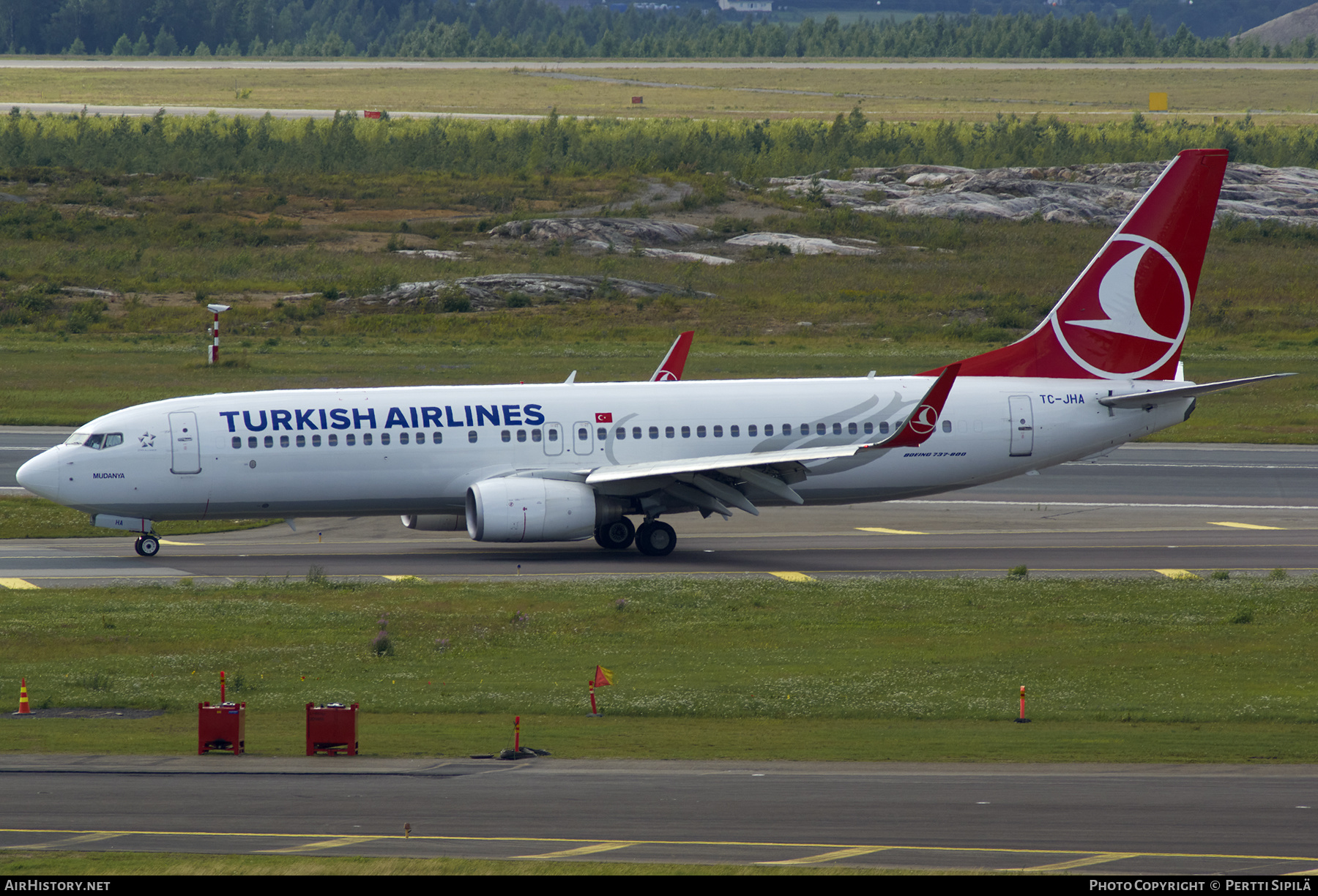 Aircraft Photo of TC-JHA | Boeing 737-8F2 | Turkish Airlines | AirHistory.net #294690