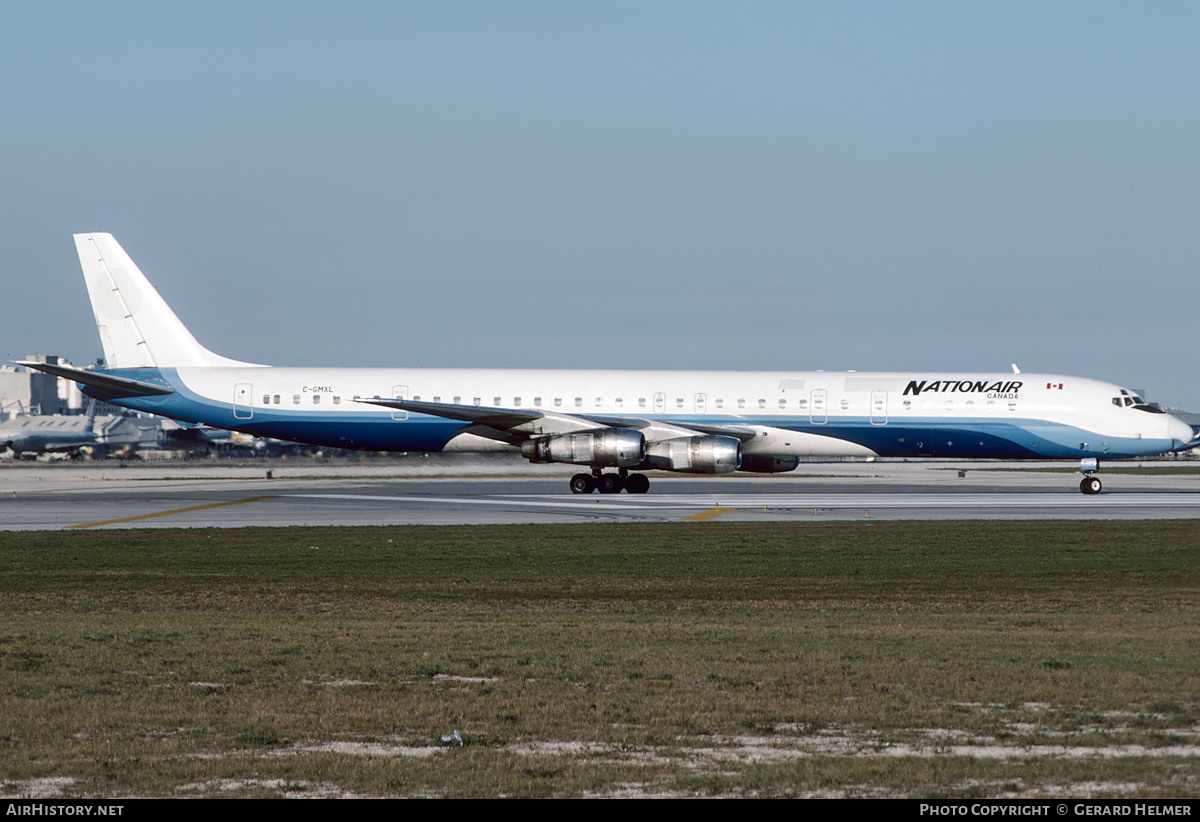 Aircraft Photo of C-GMXL | McDonnell Douglas DC-8-61 | Nationair | AirHistory.net #294697