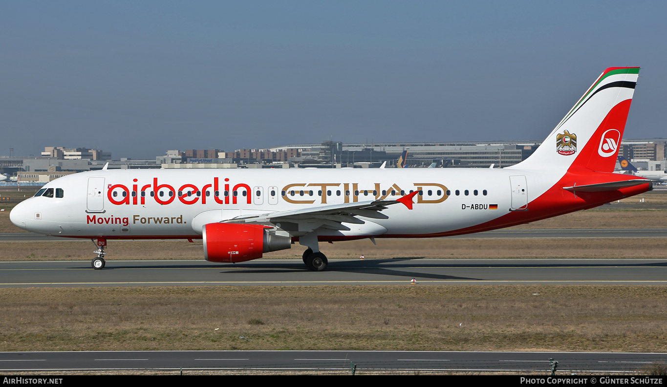 Aircraft Photo of D-ABDU | Airbus A320-214 | Air Berlin | AirHistory.net #294699