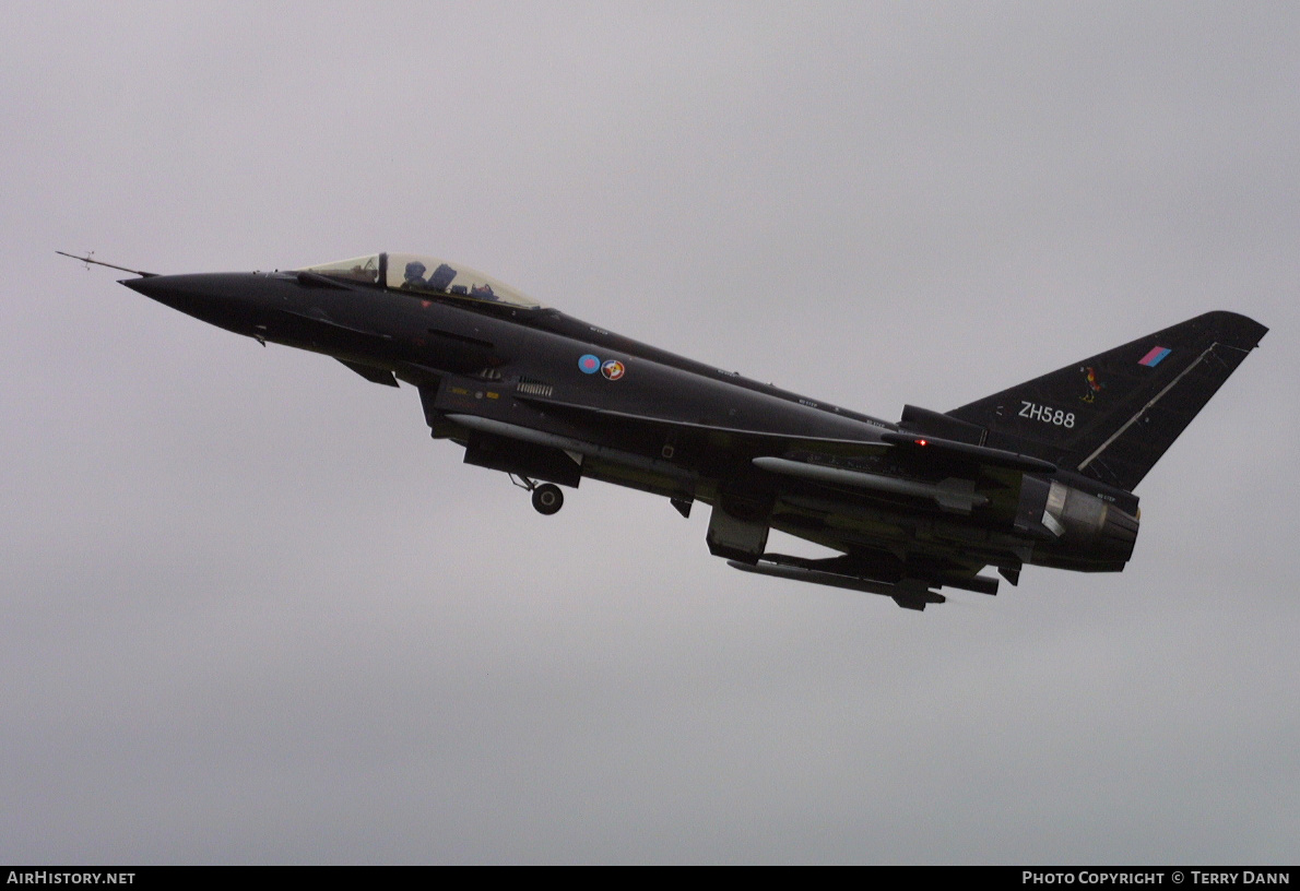 Aircraft Photo of ZH588 | Eurofighter EF-2000 Typhoon DA | UK - Air Force | AirHistory.net #294708