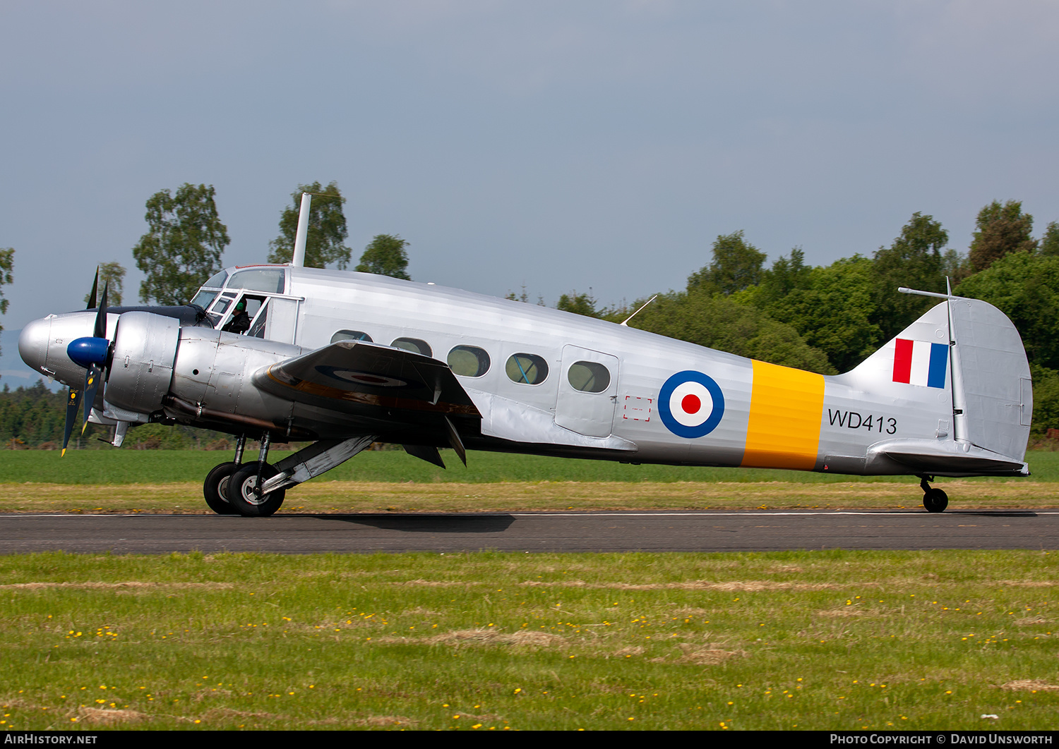 Aircraft Photo of G-VROE / WD413 | Avro 652A Anson T21 | UK - Air Force | AirHistory.net #294711