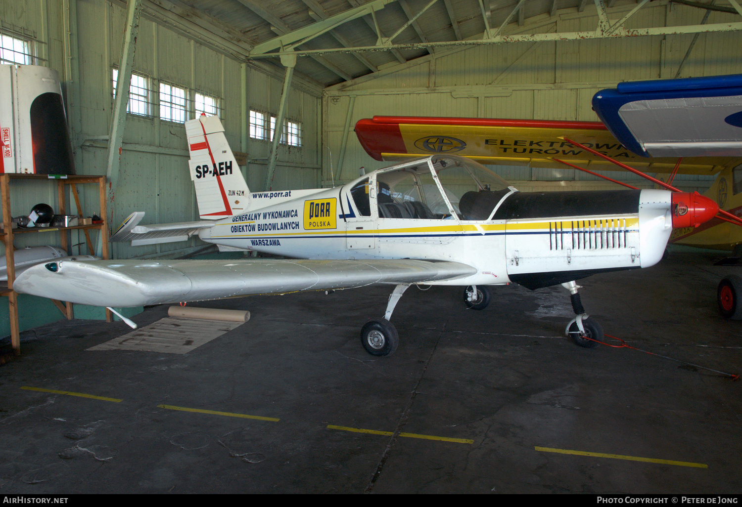 Aircraft Photo of SP-AEH | Zlin Z-42M | AirHistory.net #294715