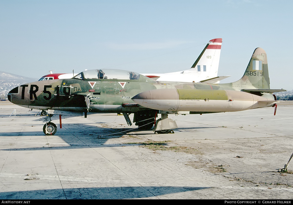 Aircraft Photo of 58519 | Lockheed T-33A | Greece - Air Force | AirHistory.net #294722