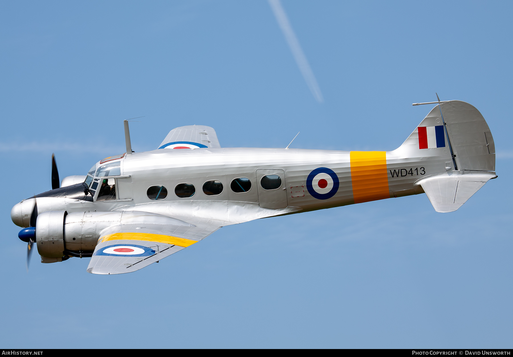 Aircraft Photo of G-VROE / WD413 | Avro 652A Anson T21 | UK - Air Force | AirHistory.net #294744