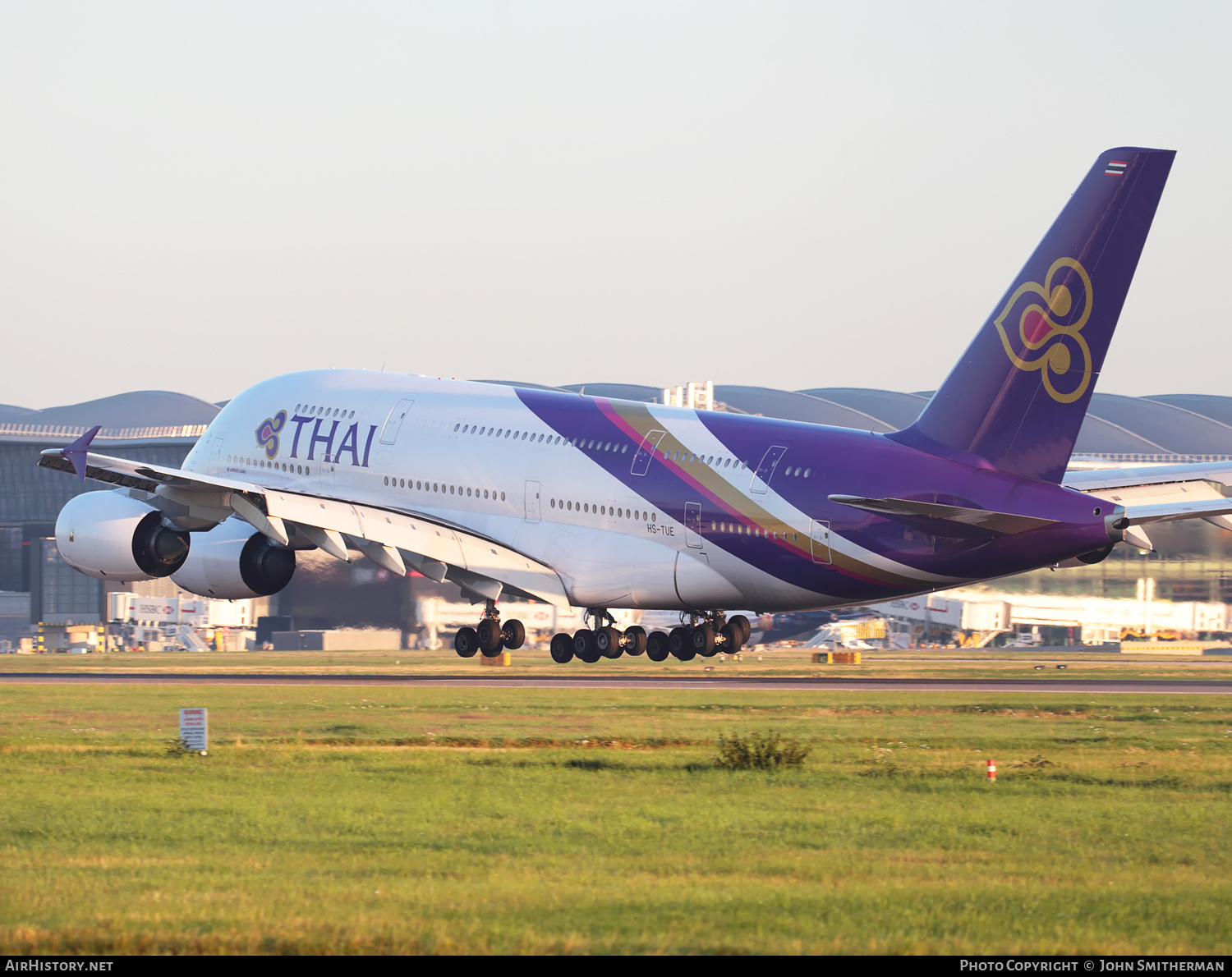 Aircraft Photo of HS-TUE | Airbus A380-841 | Thai Airways International | AirHistory.net #294745