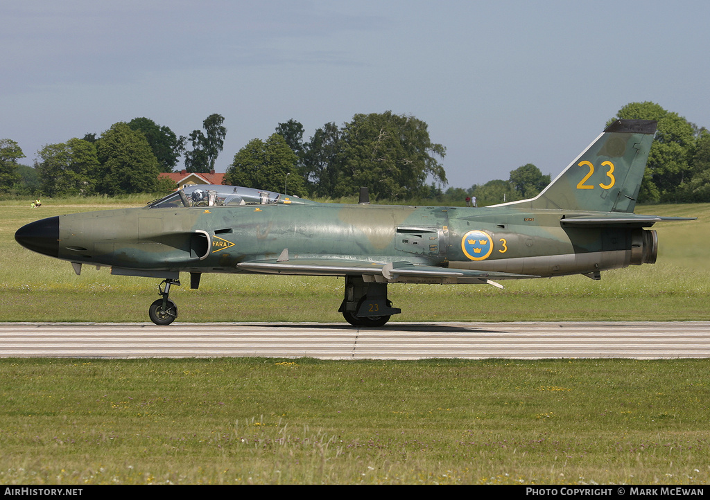 Aircraft Photo of 32542 | Saab J32B Lansen | Sweden - Air Force | AirHistory.net #294749