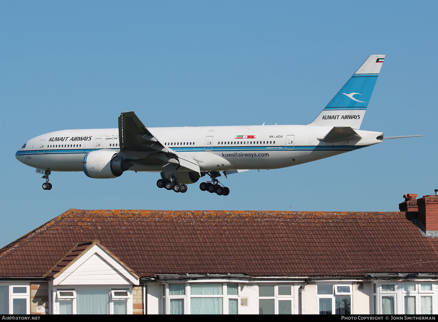 Aircraft Photo of 9K-AOA | Boeing 777-269/ER | Kuwait Airways | AirHistory.net #294755