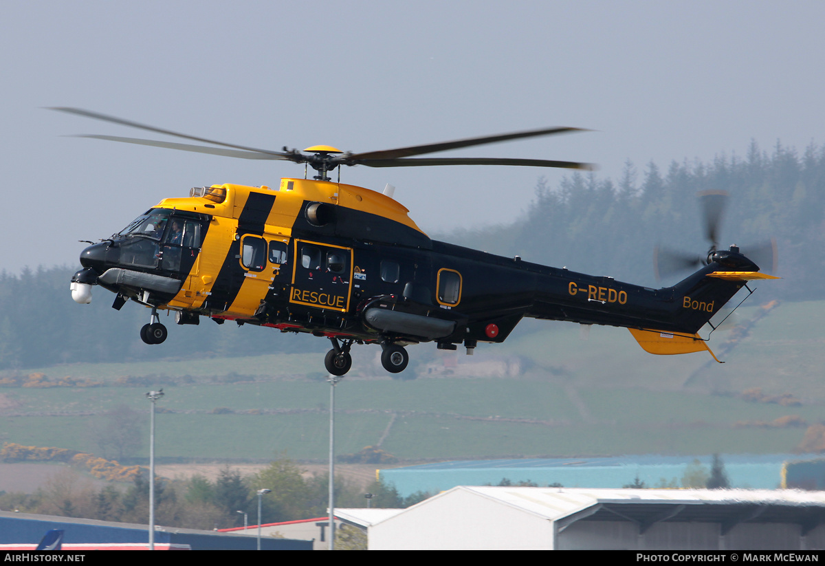 Aircraft Photo of G-REDO | Eurocopter AS-332L2 Super Puma Mk2 | Bond Offshore Helicopters | AirHistory.net #294757