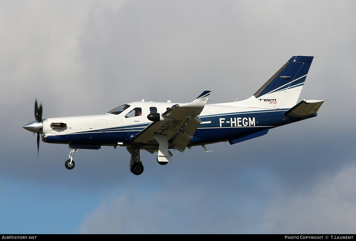 Aircraft Photo of F-HEGM | Socata TBM-910 (700N) | AirHistory.net #294768