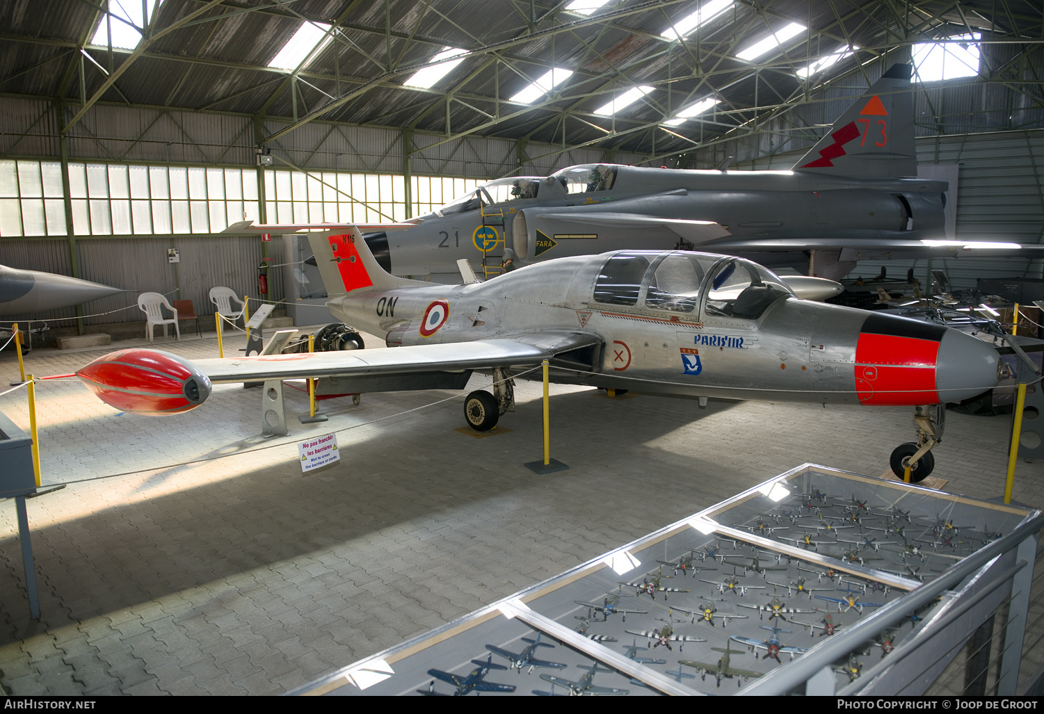 Aircraft Photo of 116 | Morane-Saulnier MS-760B Paris IIR | France - Air Force | AirHistory.net #294778