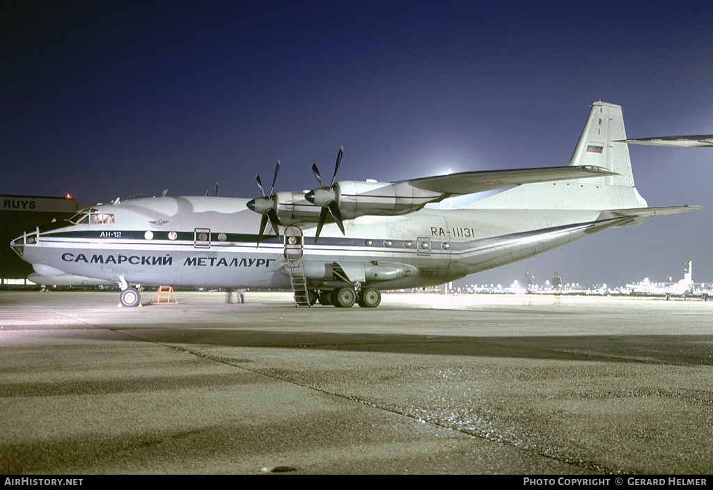 Aircraft Photo of RA-11131 | Antonov An-12B | Samara Metallurg | AirHistory.net #294781