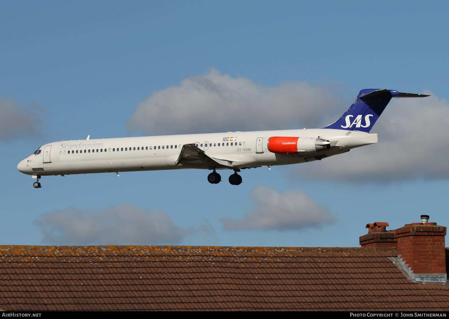 Aircraft Photo of OY-KHM | McDonnell Douglas MD-82 (DC-9-82) | Scandinavian Airlines - SAS | AirHistory.net #294782