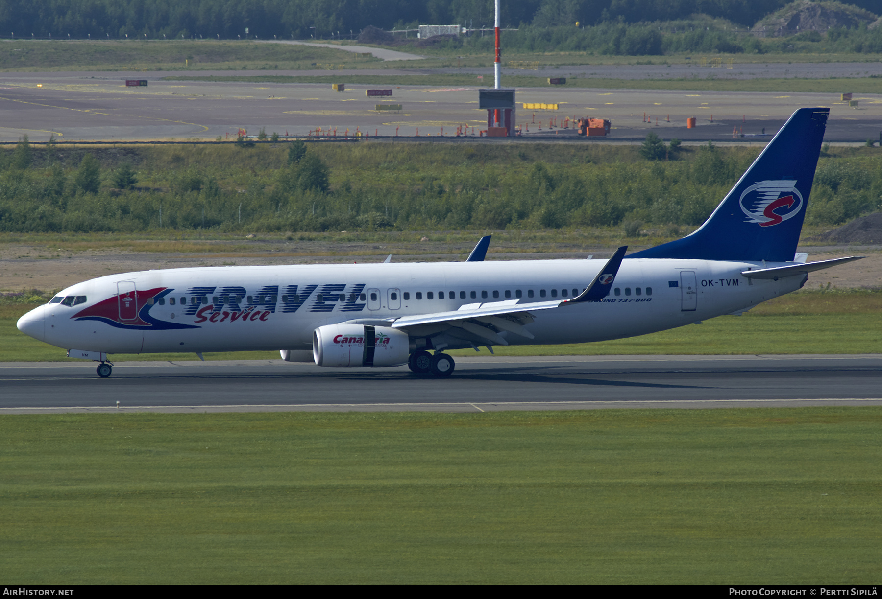 Aircraft Photo of OK-TVM | Boeing 737-8FN | Travel Service | AirHistory.net #294786