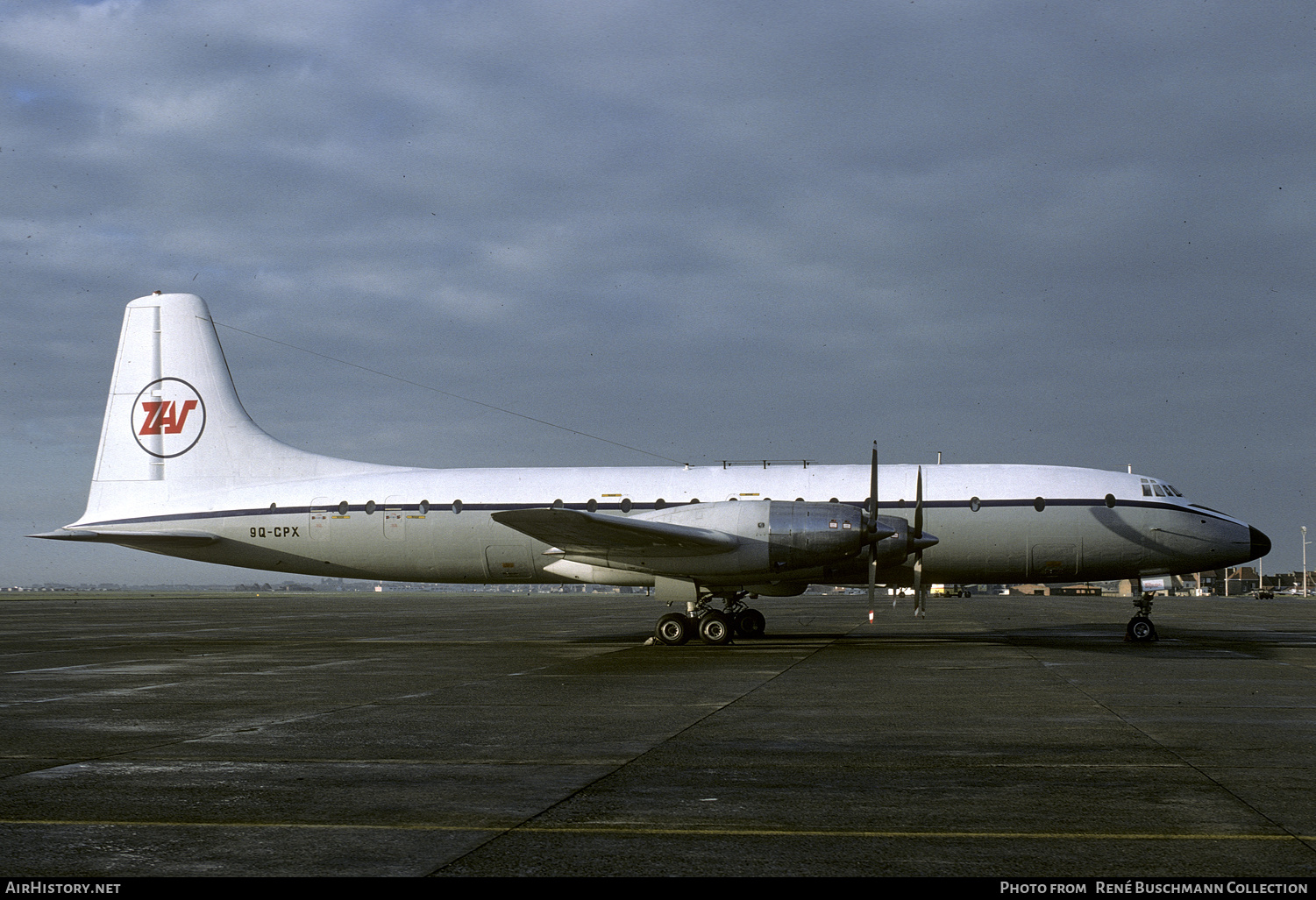 Aircraft Photo of 9Q-CPX | Bristol 175 Britannia 252F | Zaire Aero Service - ZAS | AirHistory.net #294787