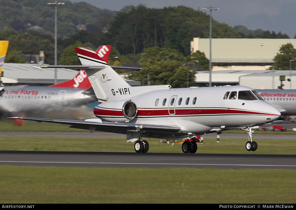 Aircraft Photo of G-VIPI | British Aerospace BAe-125-800B | Yeates Of Leicester | AirHistory.net #294792