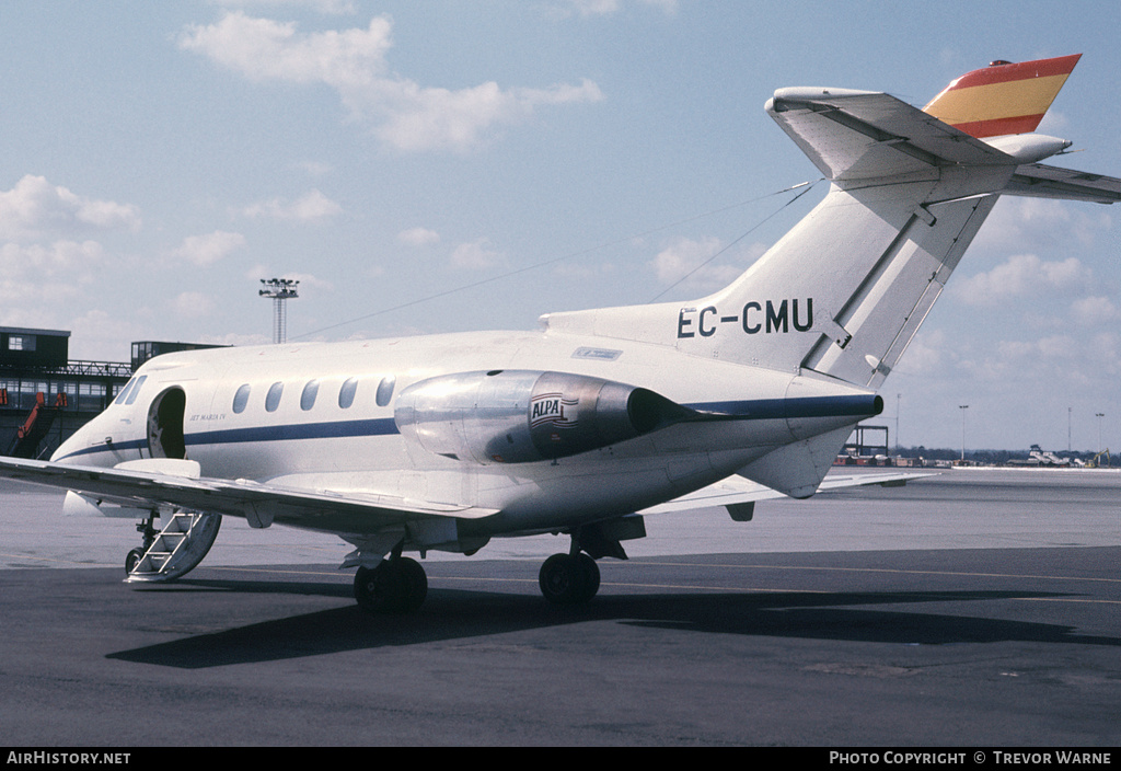 Aircraft Photo of EC-CMU | Hawker Siddeley HS-125-400A | AirHistory.net #294800