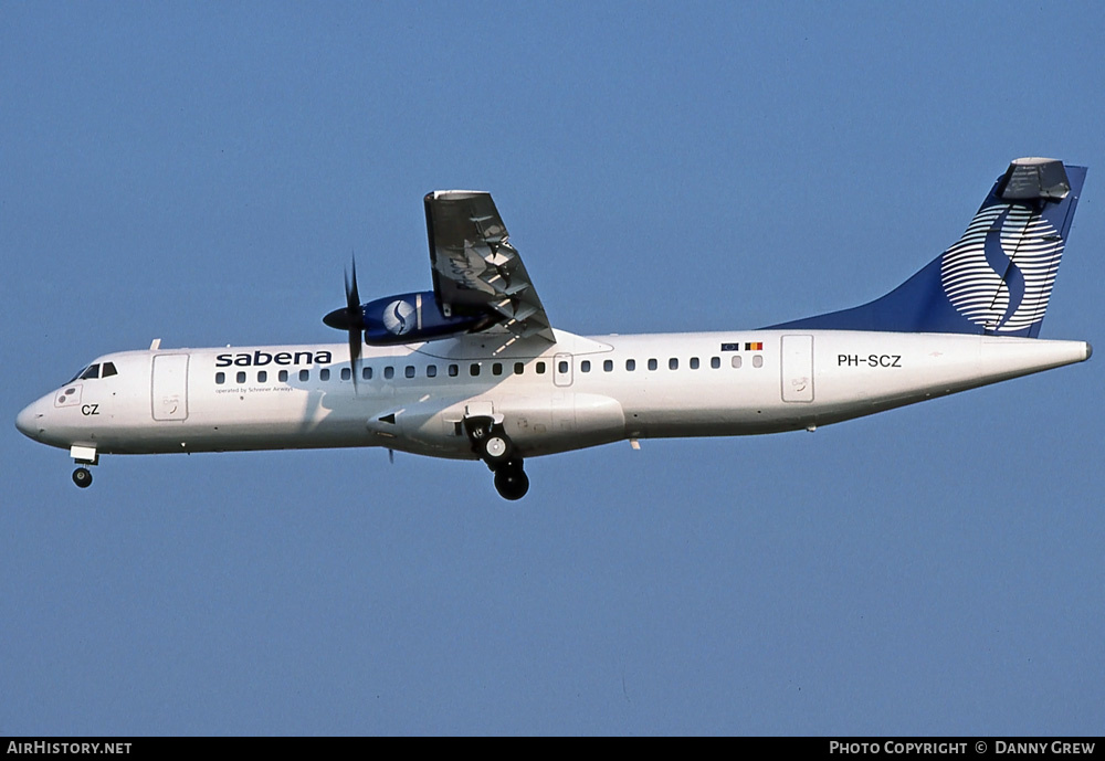 Aircraft Photo of PH-SCZ | ATR ATR-72-211 | Sabena | AirHistory.net #294805