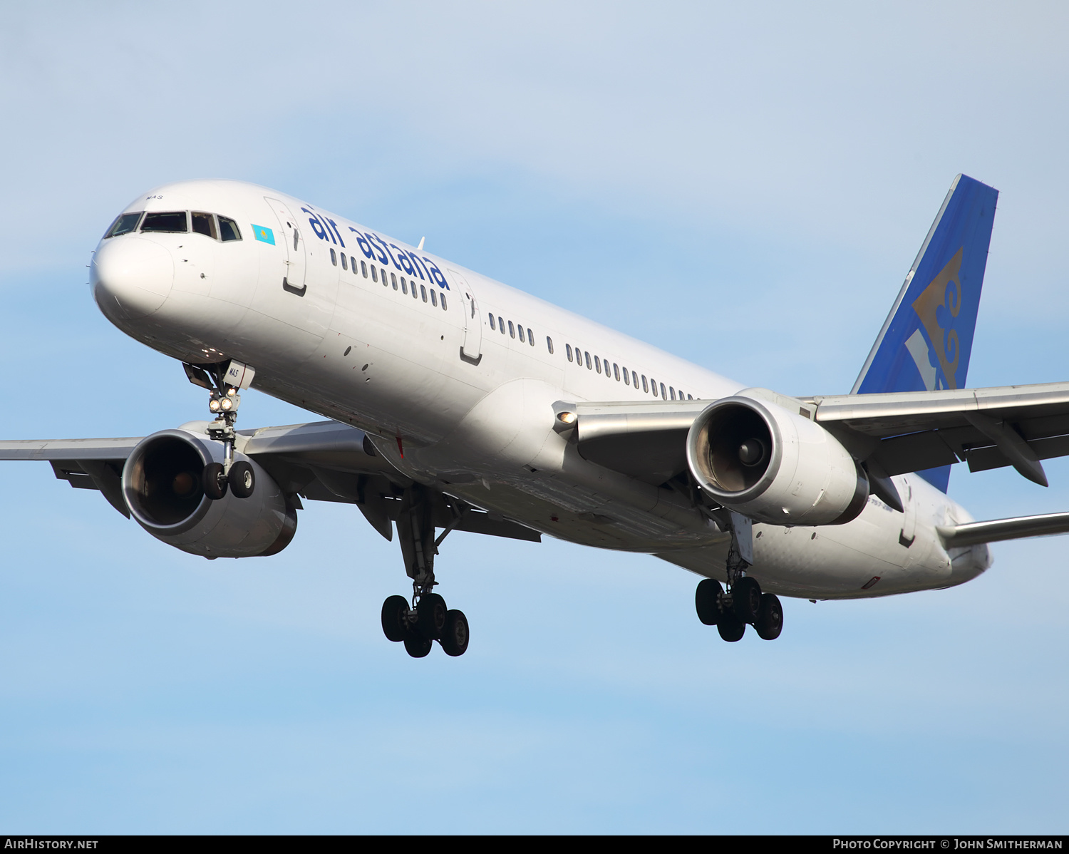 Aircraft Photo of P4-MAS | Boeing 757-2Q8 | Air Astana | AirHistory.net #294823