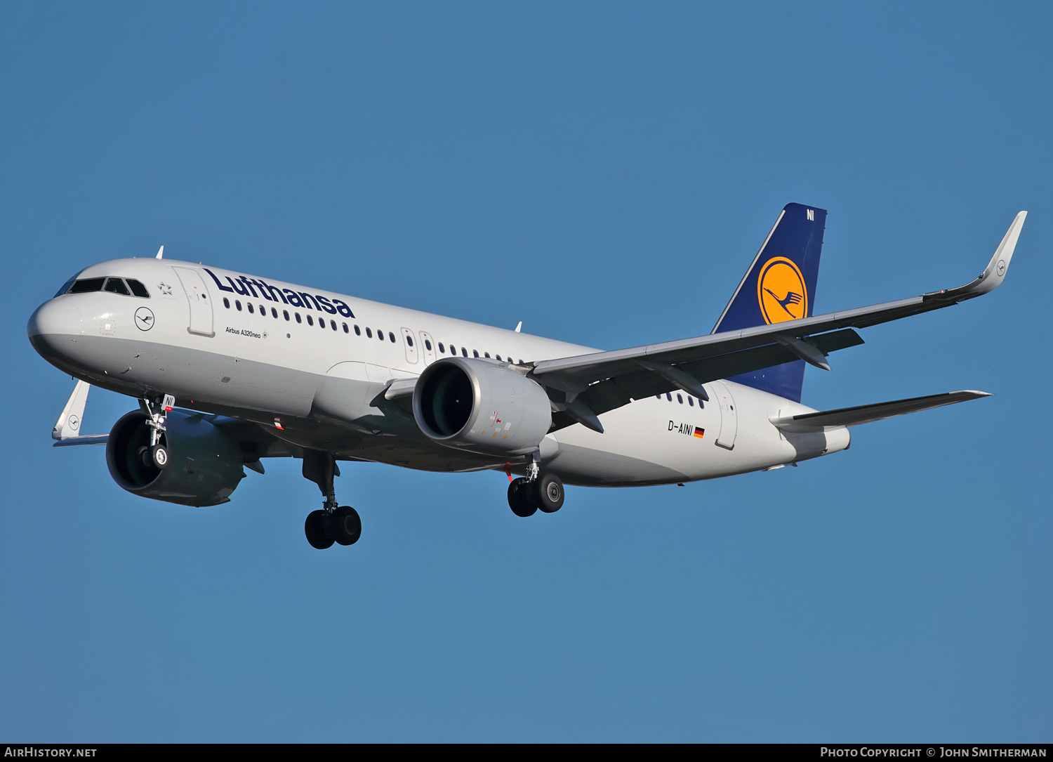 Aircraft Photo of D-AINI | Airbus A320-271N | Lufthansa | AirHistory.net #294824